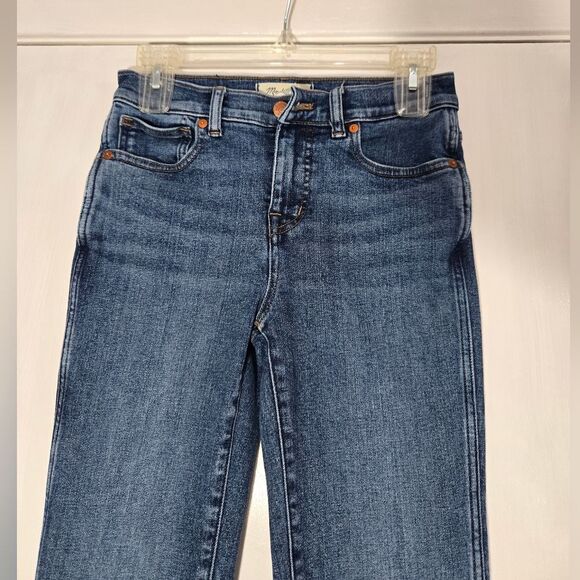 Madewell Mid Rise Stovepipe Jeans Size 25 Petite Like New Condition - Picture 10 of 12